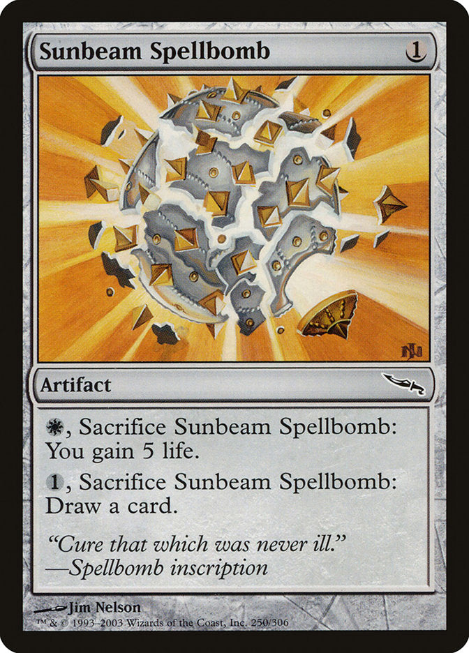 Sunbeam Spellbomb [Mirrodin] | Game Grid - Logan