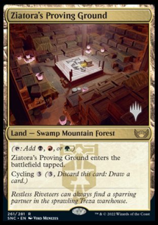 Ziatora's Proving Ground (Promo Pack) [Streets of New Capenna Promos] | Game Grid - Logan