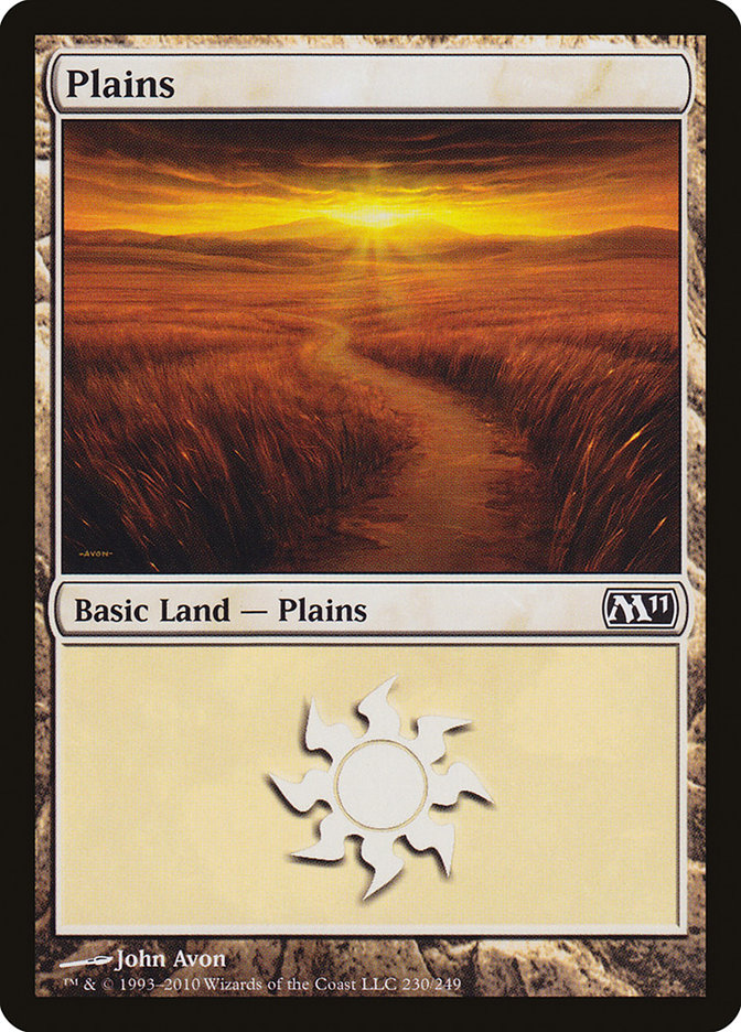 Plains (230) [Magic 2011] | Game Grid - Logan