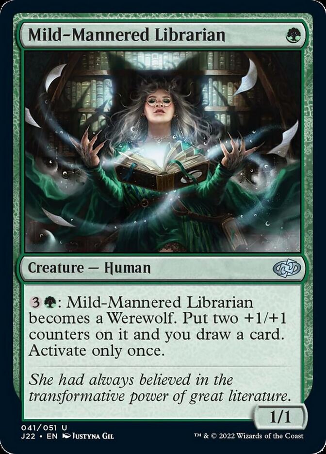 Mild-Mannered Librarian [Jumpstart 2022] | Game Grid - Logan