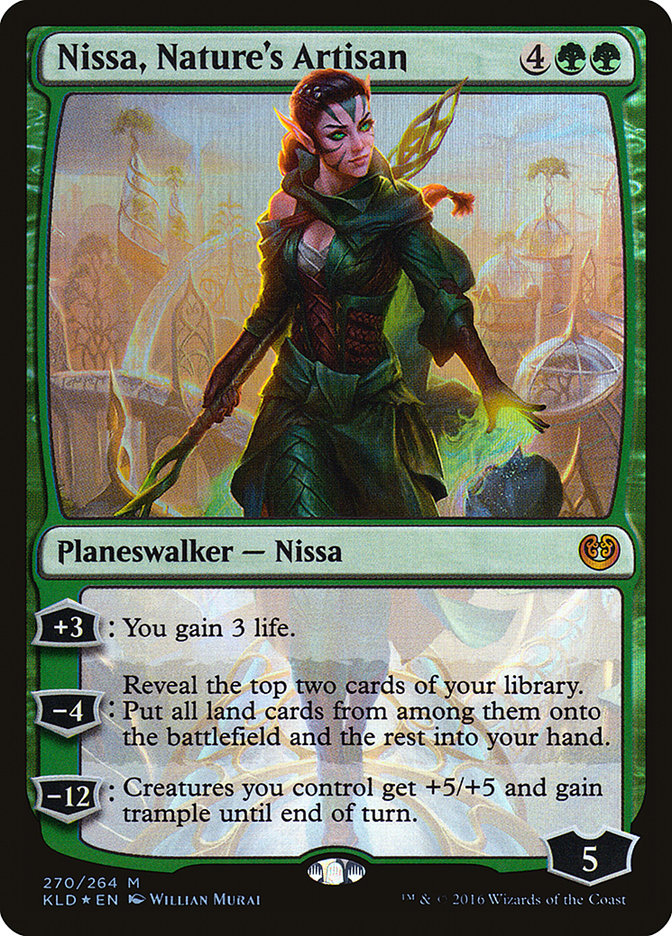 Nissa, Nature's Artisan [Kaladesh] | Game Grid - Logan