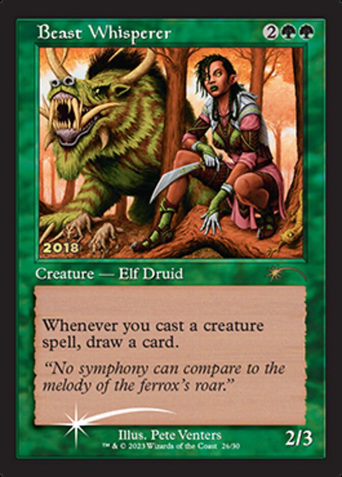 Beast Whisperer [30th Anniversary Promos] | Game Grid - Logan