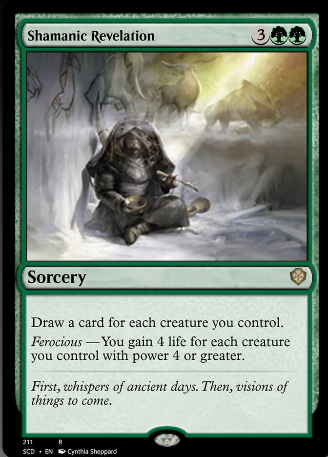 Shamanic Revelation [Starter Commander Decks] | Game Grid - Logan