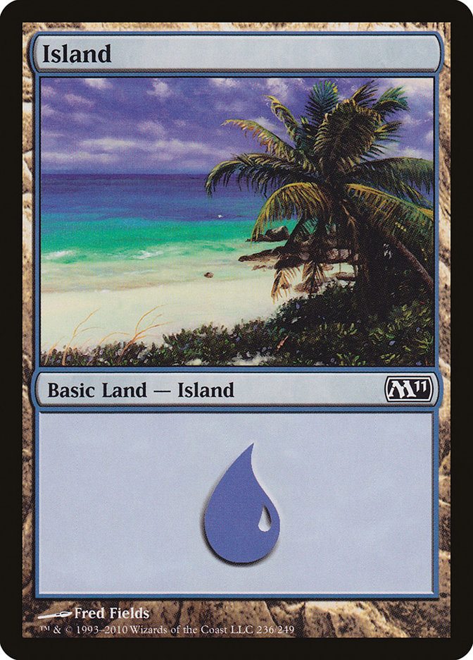 Island (236) [Magic 2011] | Game Grid - Logan