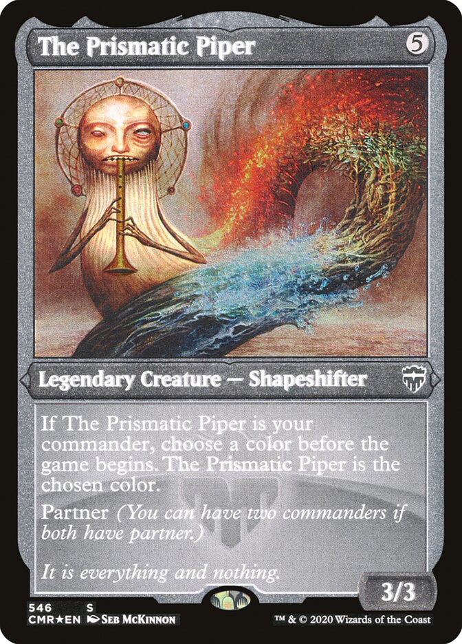 The Prismatic Piper (Etched) [Commander Legends] | Game Grid - Logan