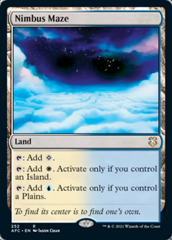 Nimbus Maze [Dungeons & Dragons: Adventures in the Forgotten Realms Commander] | Game Grid - Logan