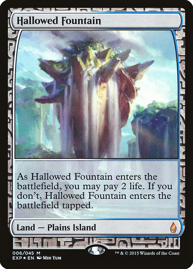 Hallowed Fountain [Zendikar Expeditions] | Game Grid - Logan