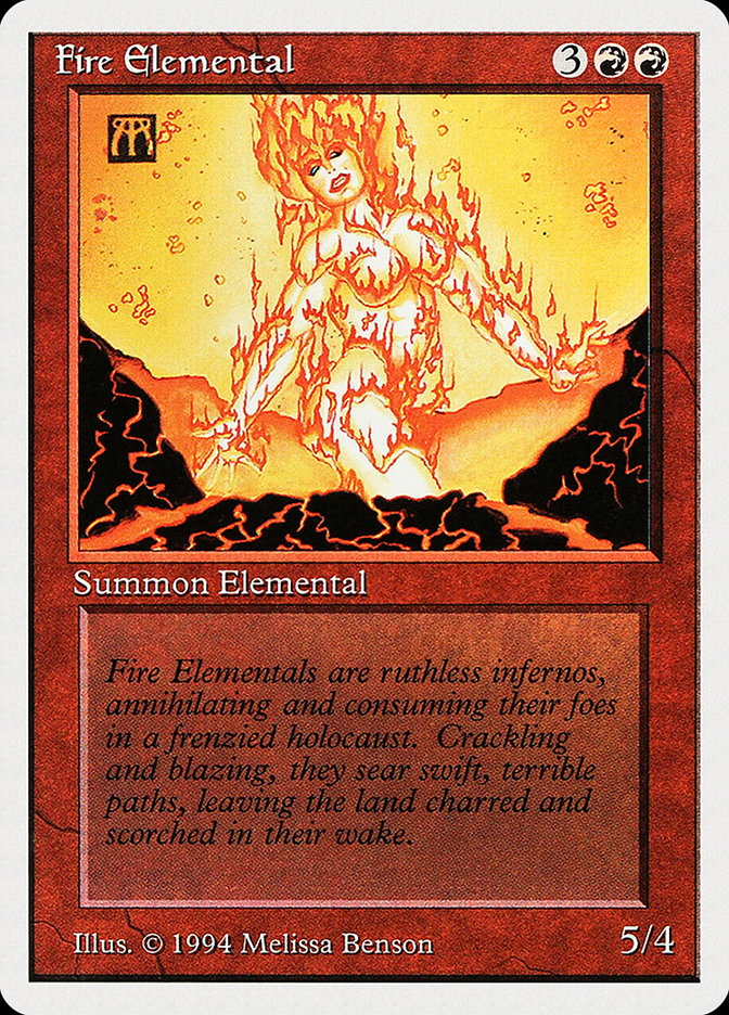 Fire Elemental [Summer Magic / Edgar] | Game Grid - Logan