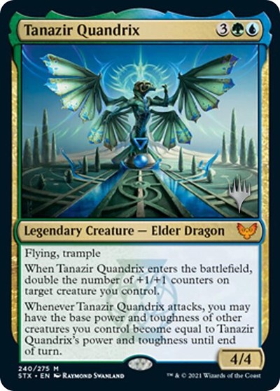 Tanazir Quandrix (Promo Pack) [Strixhaven: School of Mages Promos] | Game Grid - Logan