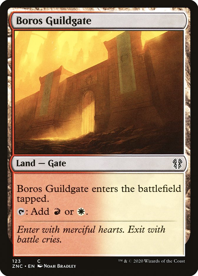 Boros Guildgate [Zendikar Rising Commander] | Game Grid - Logan