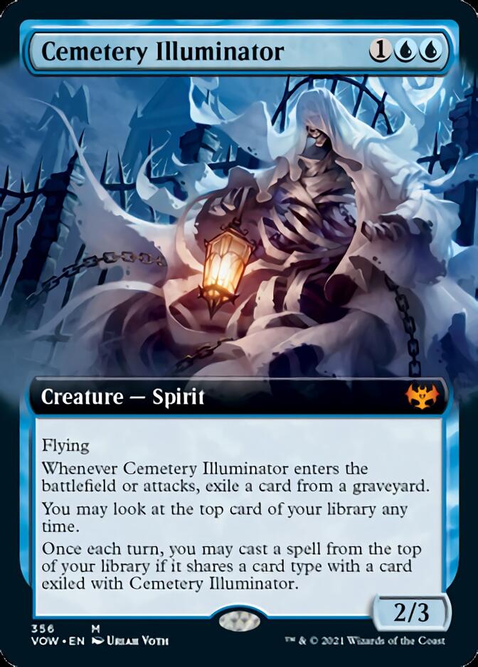 Cemetery Illuminator (Extended Art) [Innistrad: Crimson Vow] | Game Grid - Logan