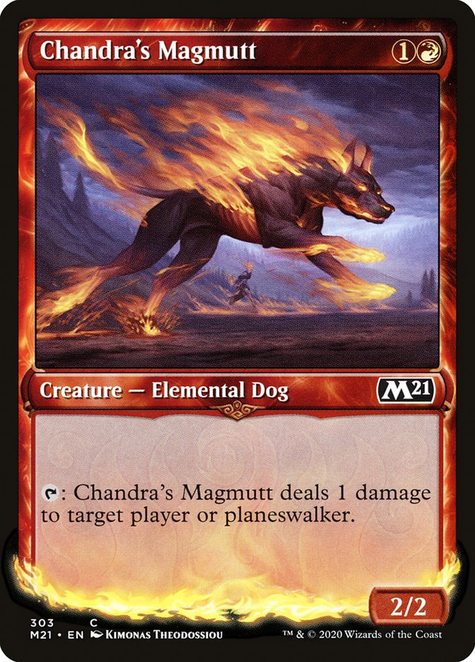 Chandra's Magmutt (Showcase) [Core Set 2021] | Game Grid - Logan