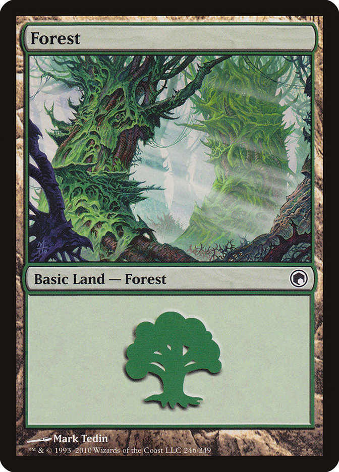 Forest (246) [Scars of Mirrodin] | Game Grid - Logan