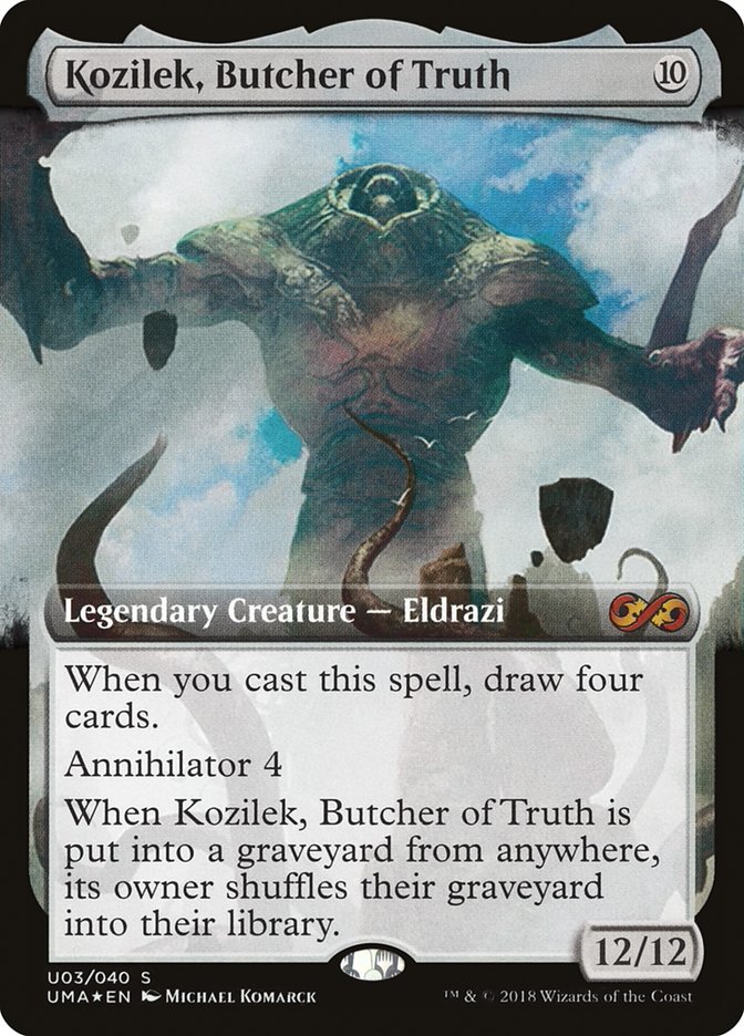 Kozilek, Butcher of Truth (Topper) [Ultimate Masters Box Topper] | Game Grid - Logan