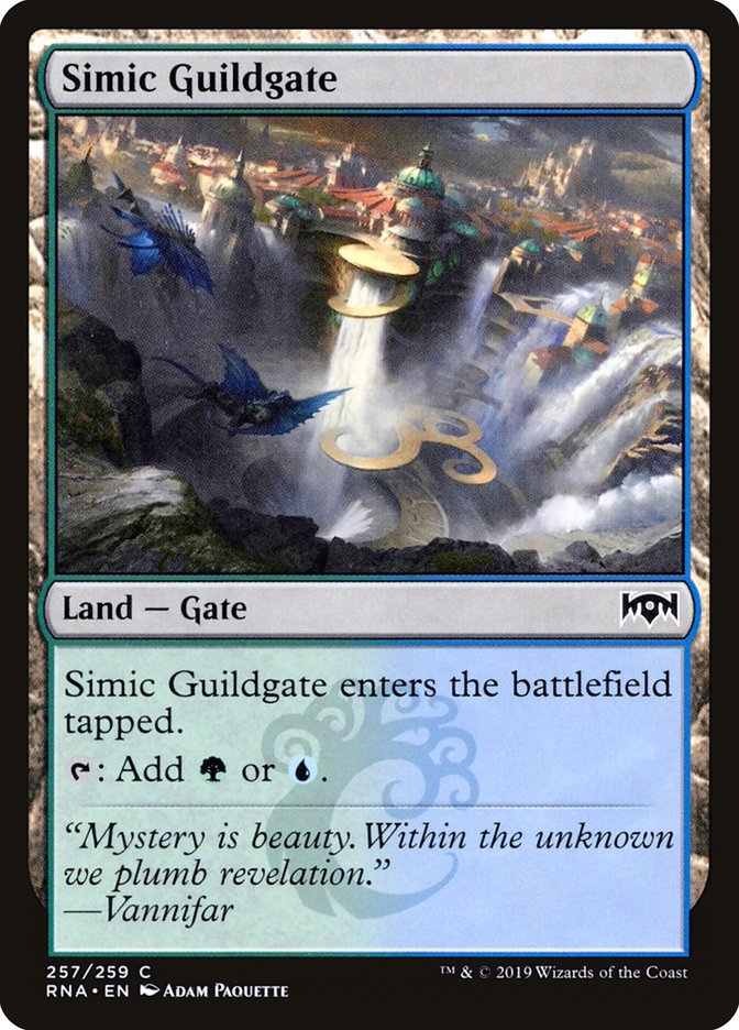 Simic Guildgate (257/259) [Ravnica Allegiance] | Game Grid - Logan