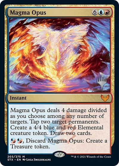 Magma Opus (Promo Pack) [Strixhaven: School of Mages Promos] | Game Grid - Logan