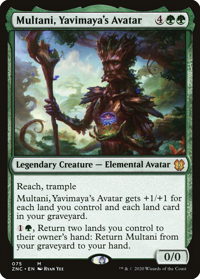 Multani, Yavimaya's Avatar [Zendikar Rising Commander] | Game Grid - Logan