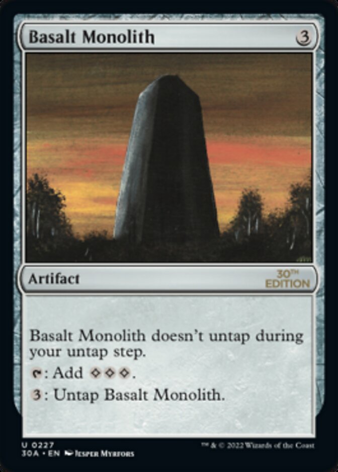 Basalt Monolith [30th Anniversary Edition] | Game Grid - Logan