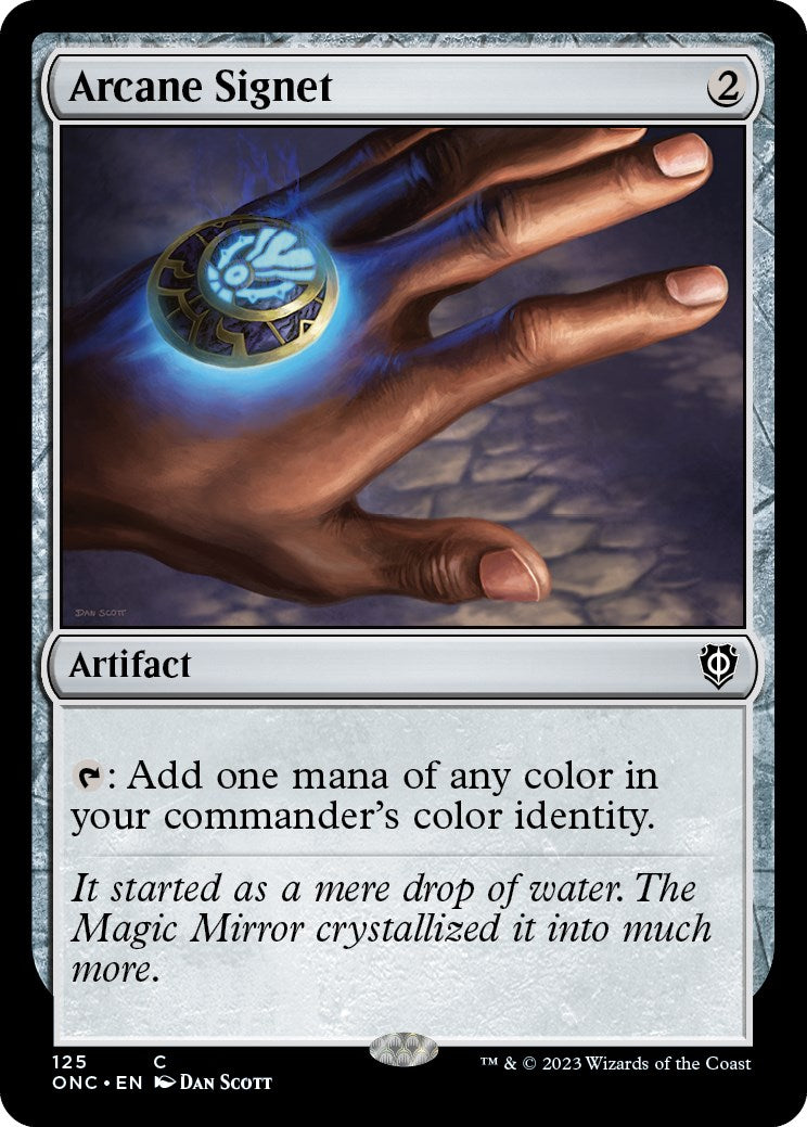 Arcane Signet [Phyrexia: All Will Be One Commander] | Game Grid - Logan