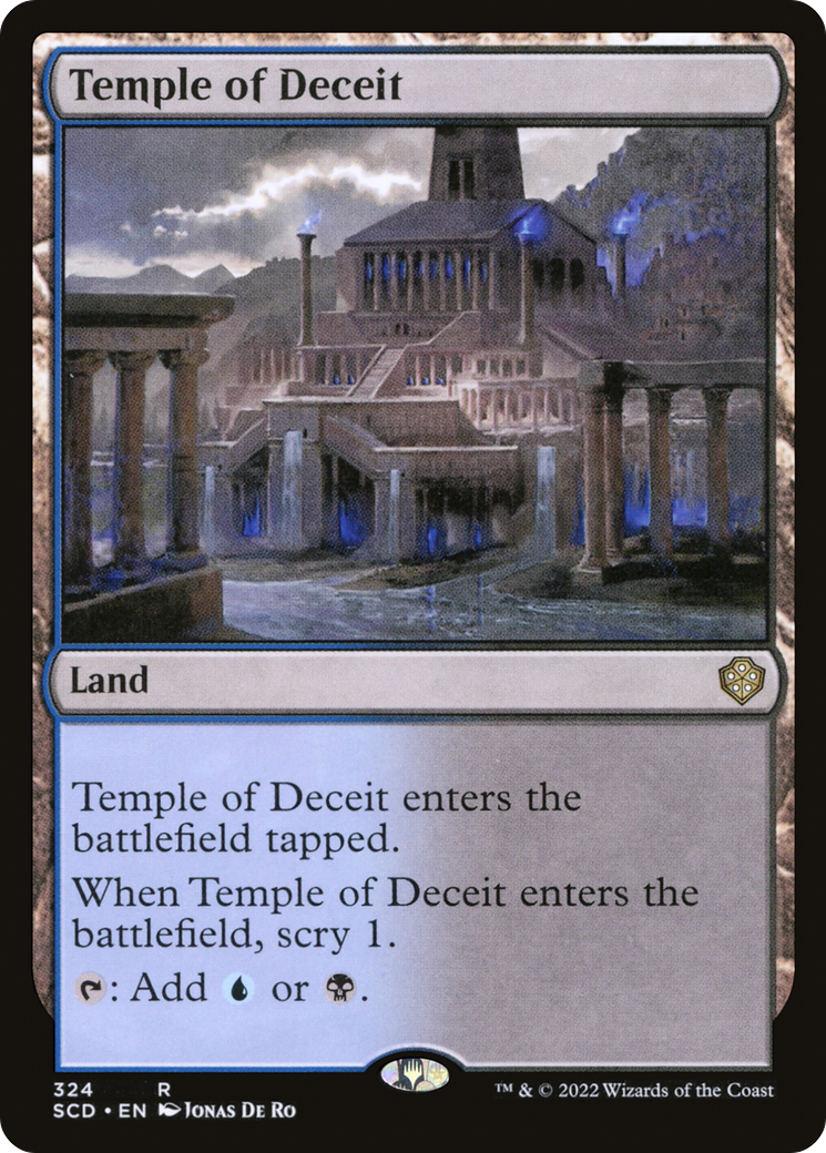 Temple of Deceit [Starter Commander Decks] | Game Grid - Logan