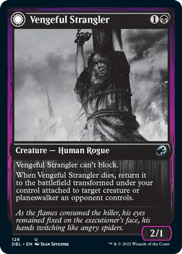 Vengeful Strangler // Strangling Grasp [Innistrad: Double Feature] | Game Grid - Logan