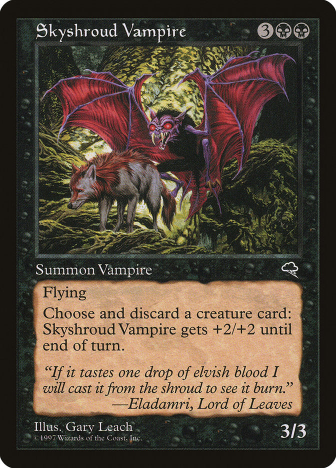 Skyshroud Vampire [Tempest] | Game Grid - Logan