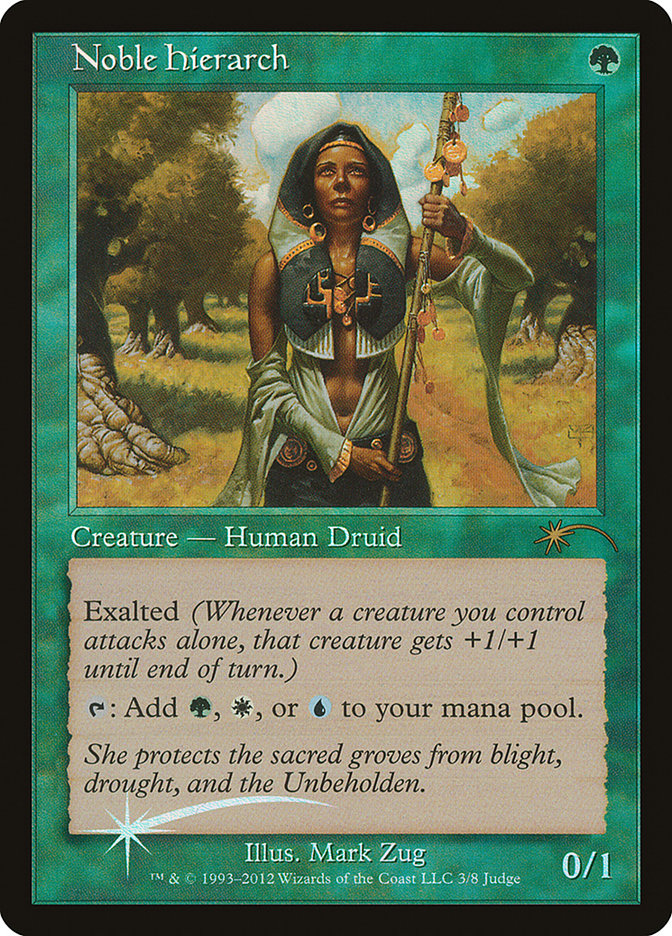 Noble Hierarch [Judge Gift Cards 2012] | Game Grid - Logan