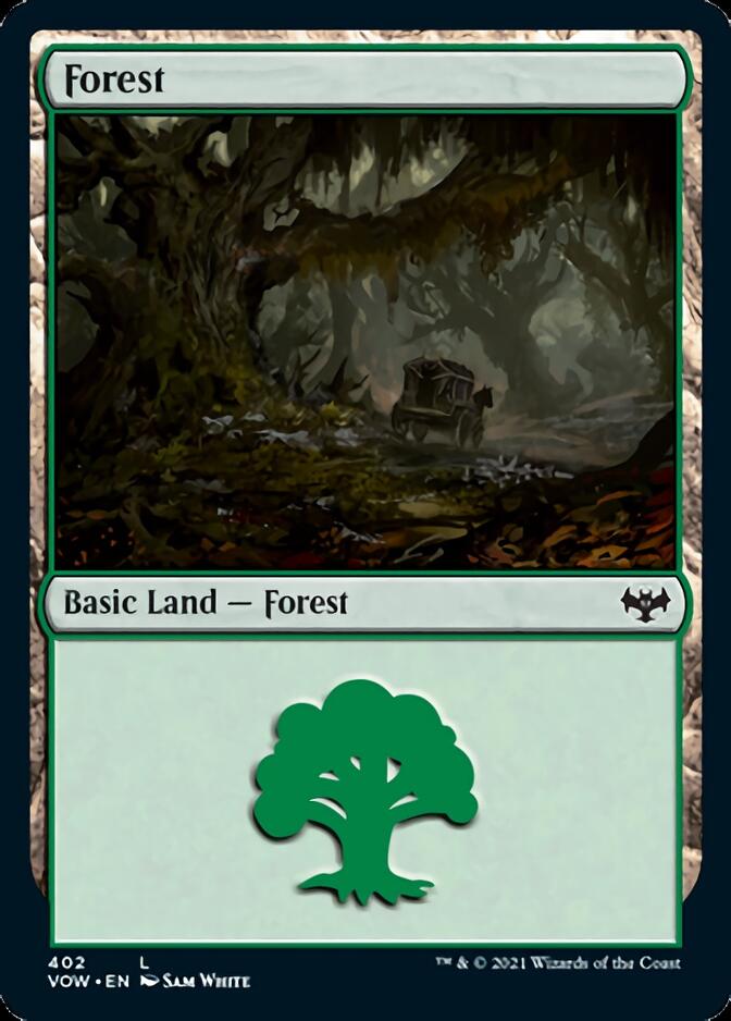 Forest (402) [Innistrad: Crimson Vow] | Game Grid - Logan