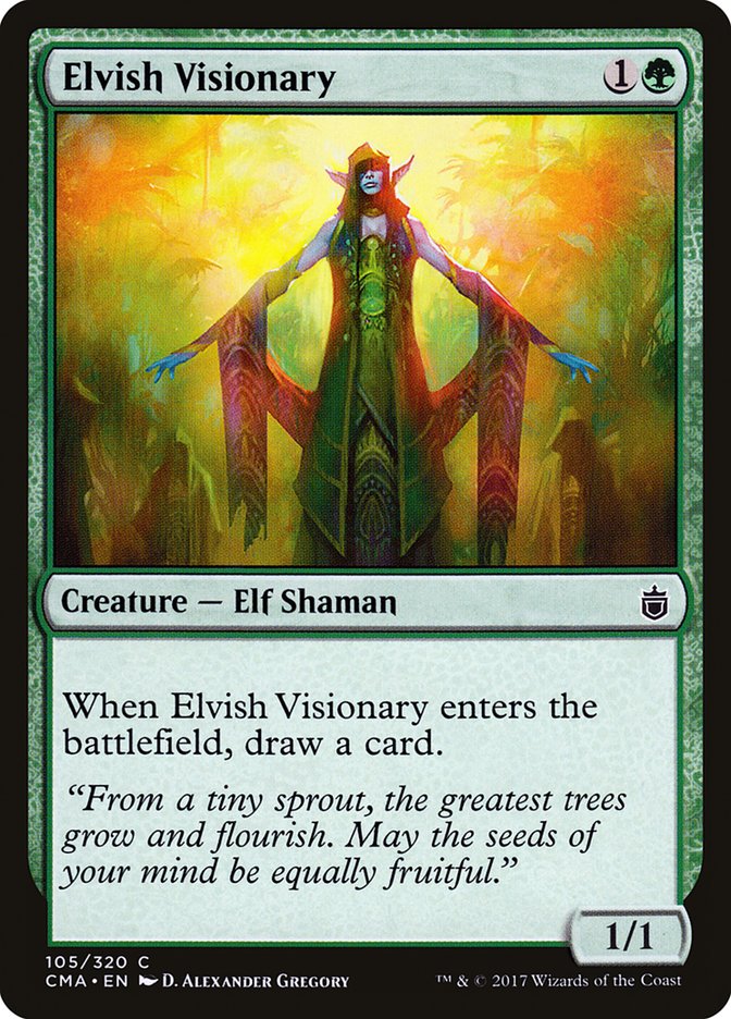 Elvish Visionary [Commander Anthology] | Game Grid - Logan