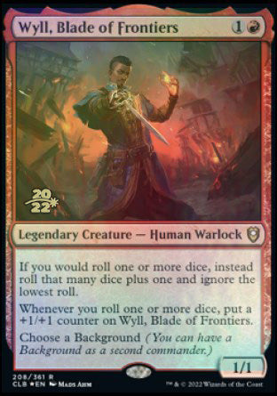 Wyll, Blade of Frontiers [Commander Legends: Battle for Baldur's Gate Prerelease Promos] | Game Grid - Logan