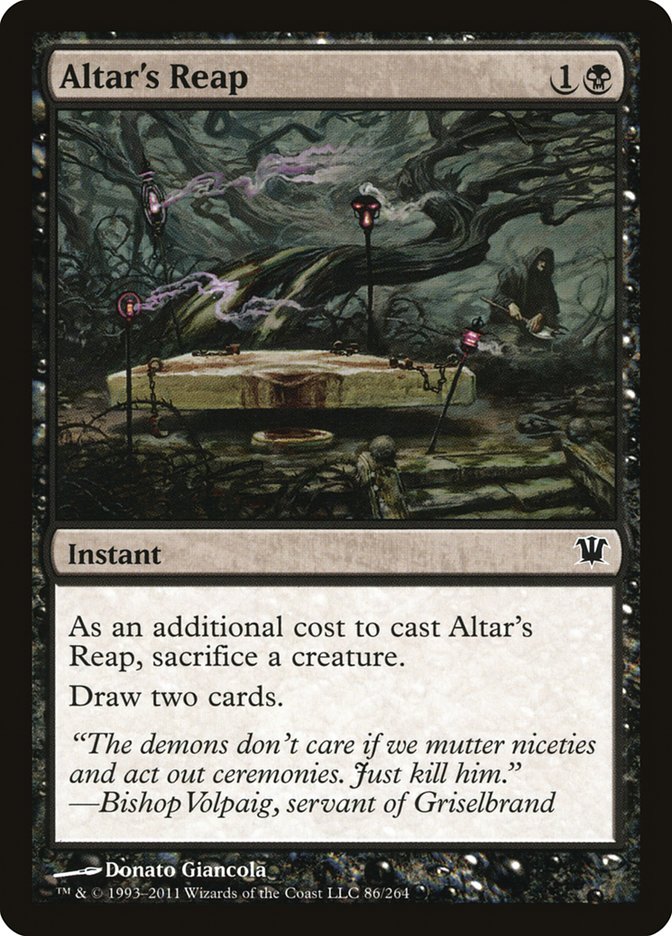 Altar's Reap [Innistrad] | Game Grid - Logan