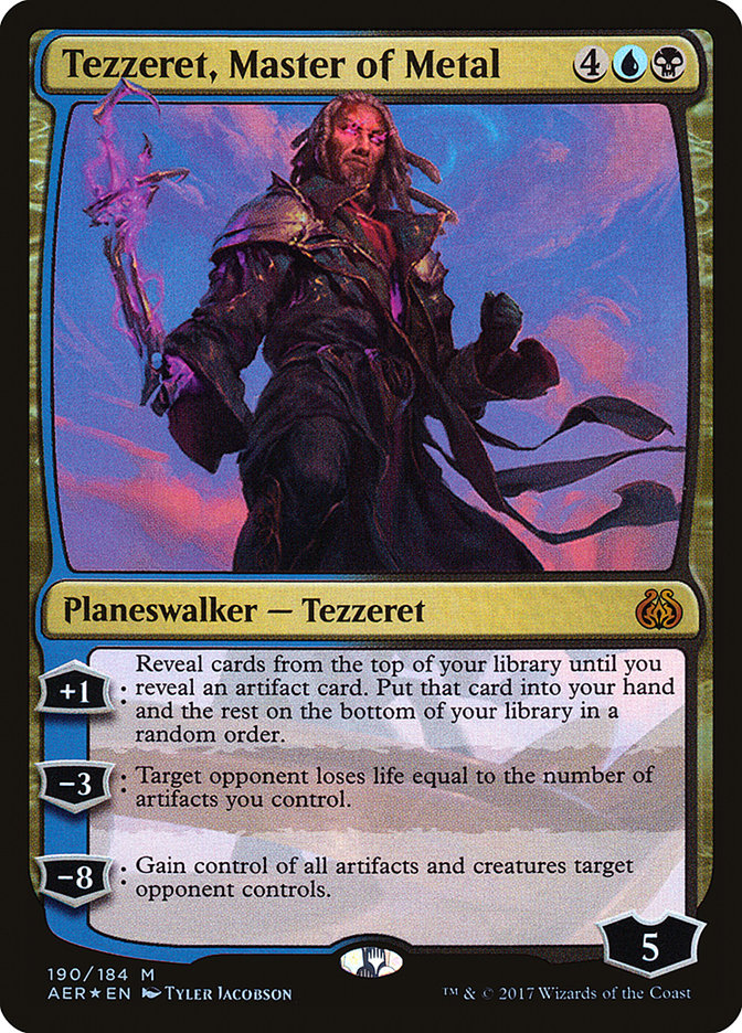 Tezzeret, Master of Metal [Aether Revolt] | Game Grid - Logan