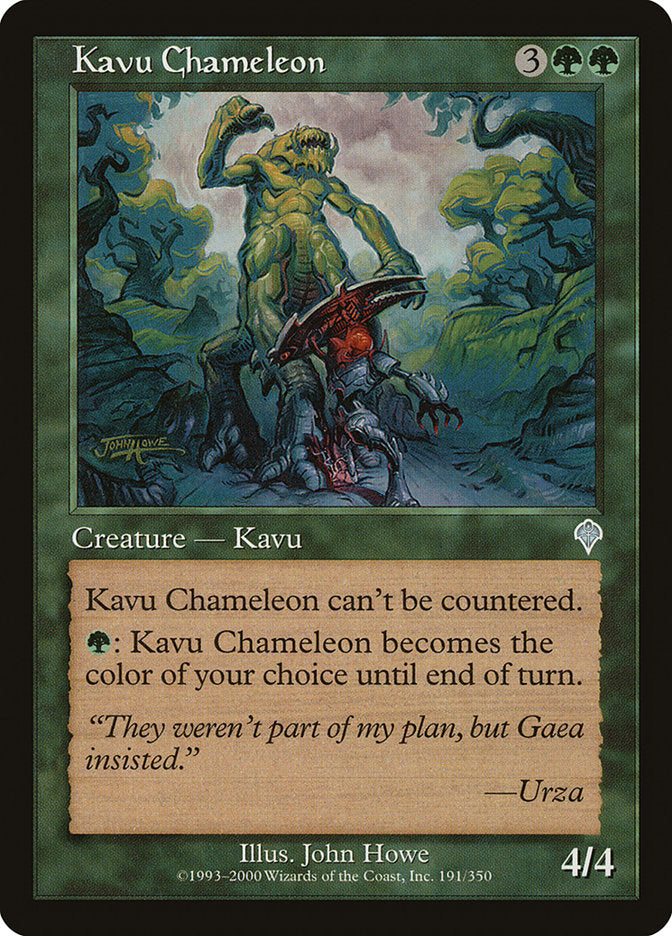 Kavu Chameleon [Invasion] | Game Grid - Logan