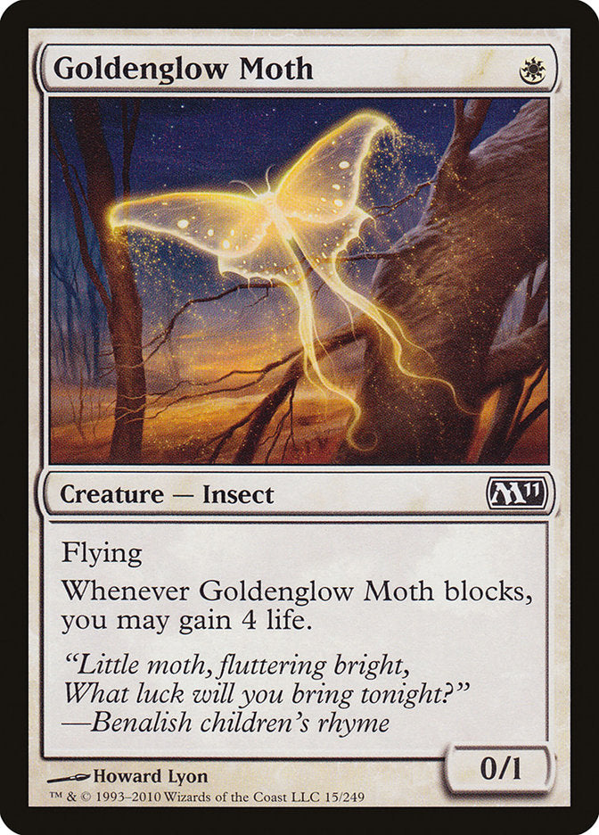 Goldenglow Moth [Magic 2011] | Game Grid - Logan