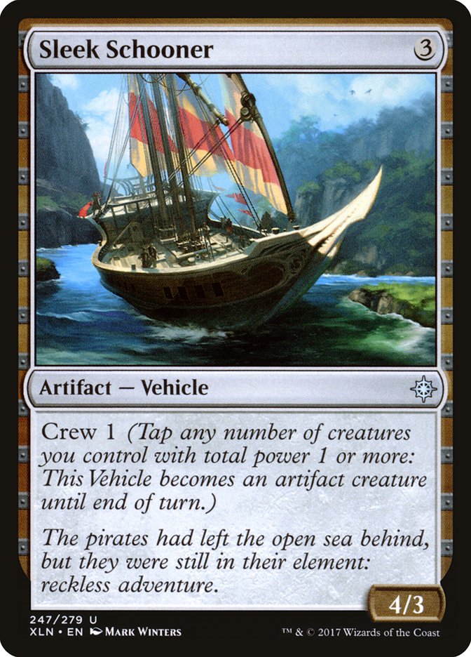 Sleek Schooner [Ixalan] | Game Grid - Logan