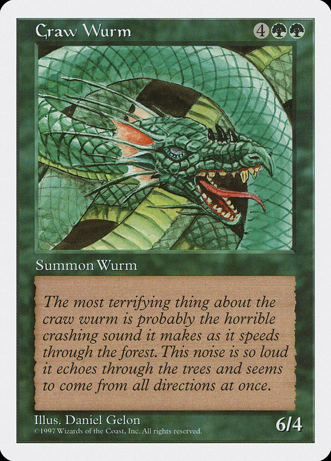 Craw Wurm [Fifth Edition] | Game Grid - Logan