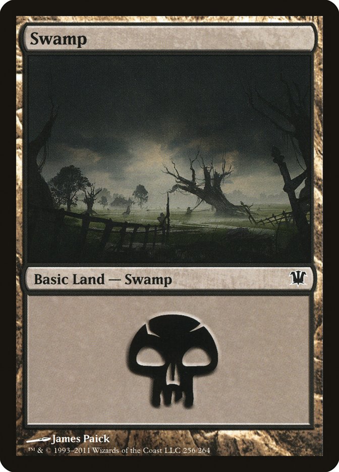 Swamp (256) [Innistrad] | Game Grid - Logan