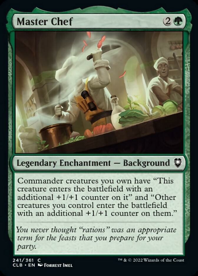 Master Chef [Commander Legends: Battle for Baldur's Gate] | Game Grid - Logan