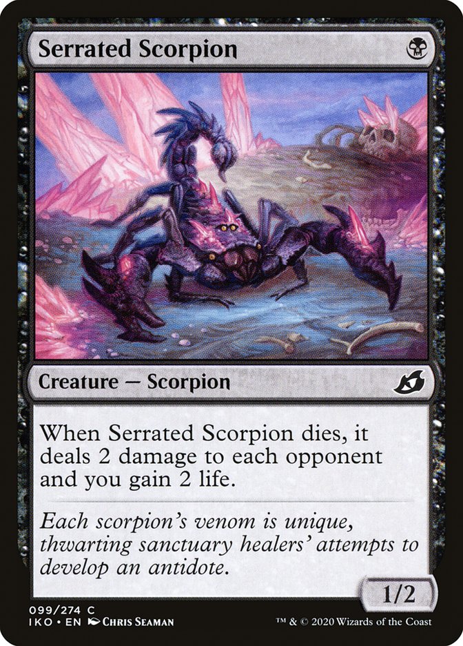 Serrated Scorpion [Ikoria: Lair of Behemoths] | Game Grid - Logan