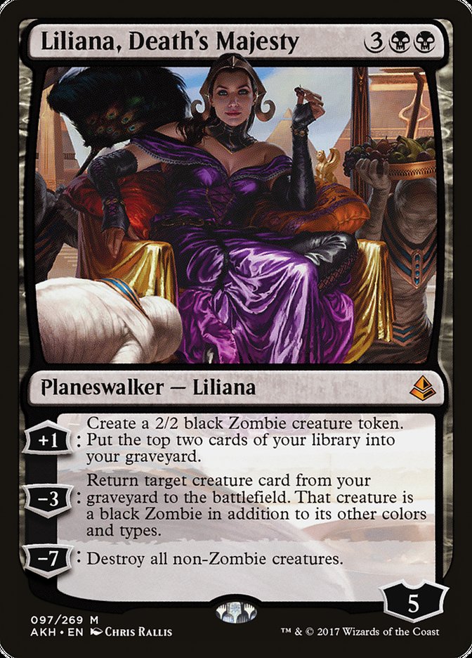 Liliana, Death's Majesty [Amonkhet] | Game Grid - Logan