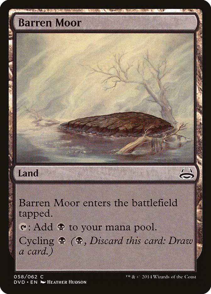 Barren Moor (Divine vs. Demonic) [Duel Decks Anthology] | Game Grid - Logan