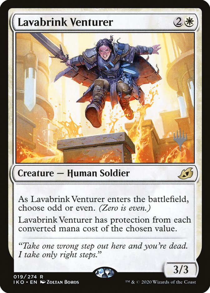 Lavabrink Venturer (Promo Pack) [Ikoria: Lair of Behemoths Promos] | Game Grid - Logan