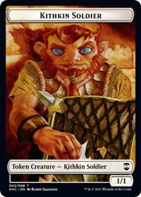 Kithkin Soldier // Pegasus Double-Sided Token [Kaldheim Commander Tokens] | Game Grid - Logan