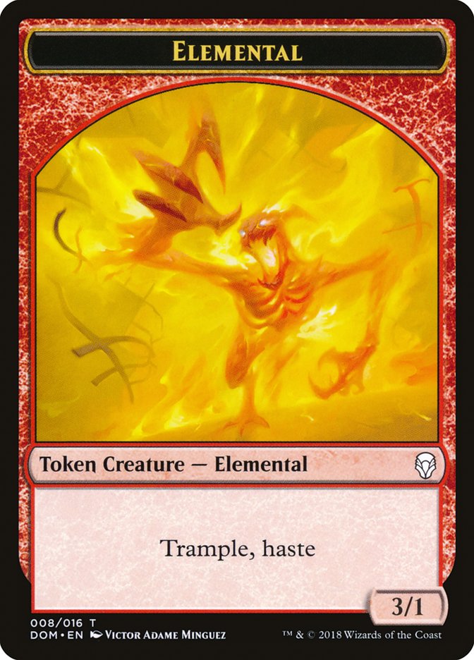 Elemental Token [Dominaria Tokens] | Game Grid - Logan