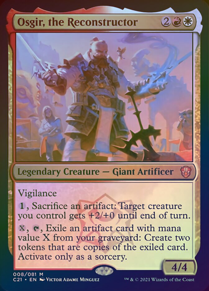 Osgir, the Reconstructor (Display Commander) [Commander 2021] | Game Grid - Logan