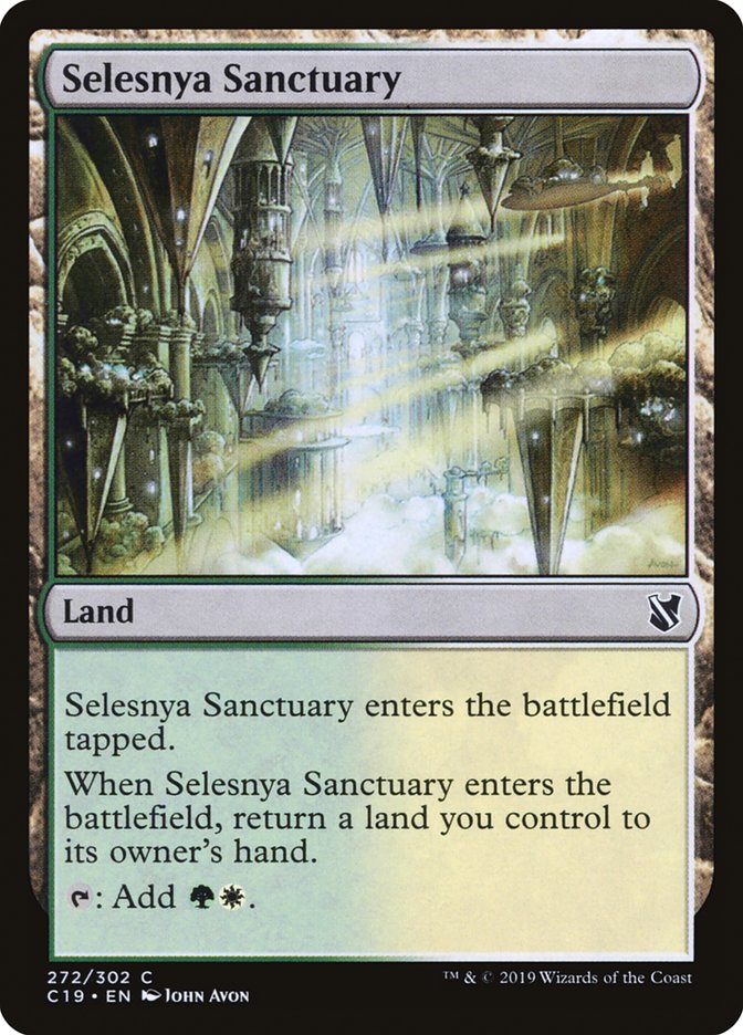 Selesnya Sanctuary [Commander 2019] | Game Grid - Logan