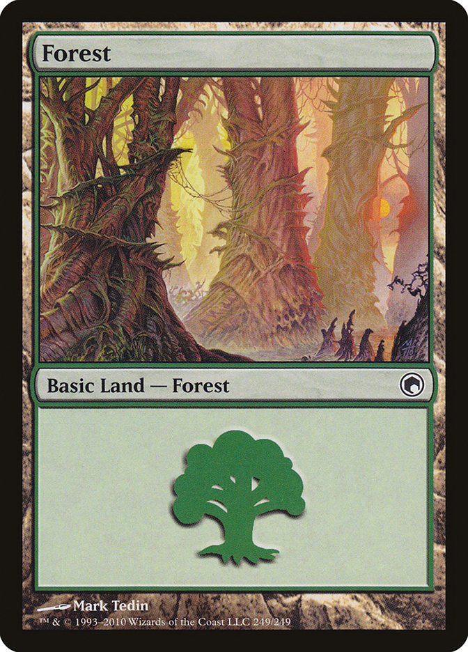 Forest (249) [Scars of Mirrodin] | Game Grid - Logan