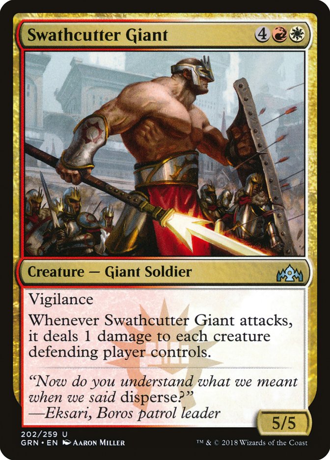 Swathcutter Giant [Guilds of Ravnica] | Game Grid - Logan