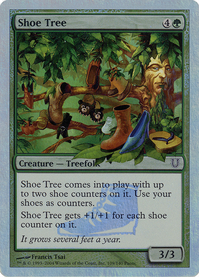 Shoe Tree (Alternate Foil) [Unhinged] | Game Grid - Logan