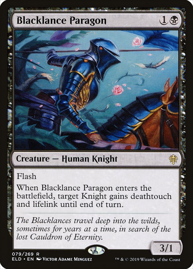 Blacklance Paragon [Throne of Eldraine] | Game Grid - Logan